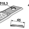 Kniv 107x45mm