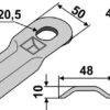 Kniv 128x48mm