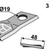 Kniv 100x48mm