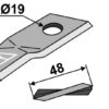 Kniv 105x48mm