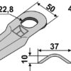 Kniv 128x37mm