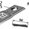 Kniv 133x54mm