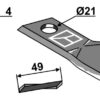 Kniv 118x49mm
