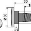 Knivbolt M12x1,75x30 - 12.9