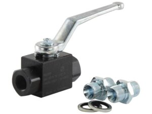 Sparex 2-vejs kuglehane 3/8'' BSP (35 L/min Flowhastighed)