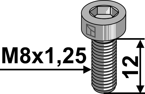 Umbraco bolt M8 - 8.8