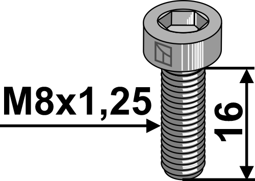 Umbraco bolt M8 - 8.8