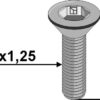 Umbracobolt M8x1,25x25 - 10.9 u. møtrik