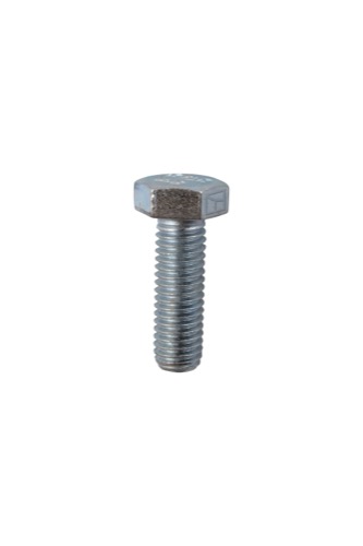 Bolt M8x1,25x25 u. møtrik - galvaniseret