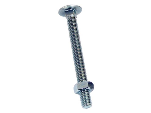Bræddebolt & Møtrik, Størrelse: M10x150mm (DIN 601/934)