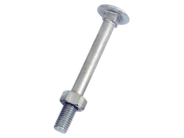 Bræddebolt & Møtrik, Størrelse: M12x110mm (DIN 601/934)