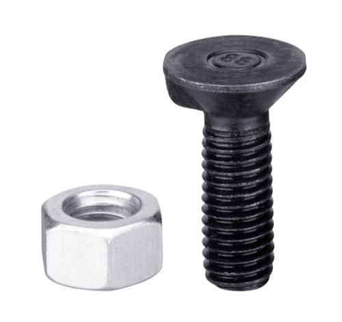 Plovbolt DIN 604 M8x1,25x35 med møtrik