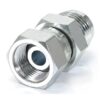 Hydraulikadapter 3/4'' JIC Han x 3/8'' BSP Drejelig hun