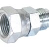 Hydraulikadapter 3/4'' JIC Han x 1/2'' BSP Drejelig hun
