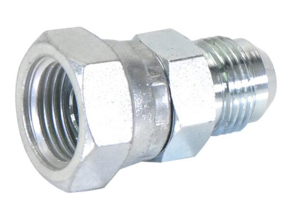 Hydraulikadapter 3/4'' JIC Han x 1/2'' BSP Drejelig hun