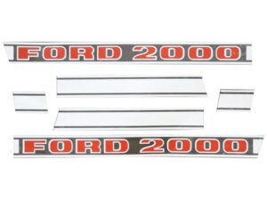 Emblemsæt - Ford / New Holland 2000