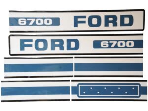 Emblemsæt - Ford / New Holland 6700