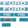 Emblemsæt - Ford / New Holland 7710