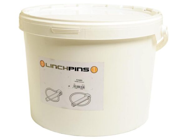 Ringsplit (rund), Stift Ø8mm x 44.5mm (500 stk. Large Bucket)