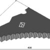 Kniv til fodervogne 430mm