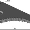 Kniv til fodervogne 445mm