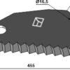 Kniv til fodervogne 455mm