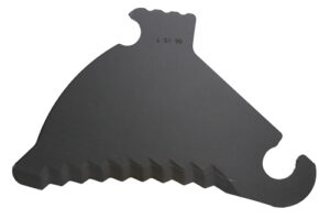 Kniv til rundballepresser 334mm - DURAFACE