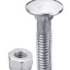 Bolt M8x1,25x50 m. møtrik - galvaniseret