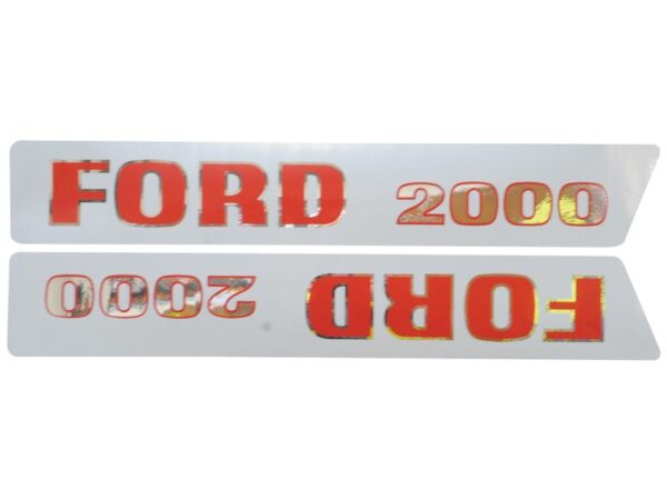 Emblemsæt - Ford / New Holland 2000