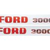 Emblemsæt - Ford / New Holland 3000