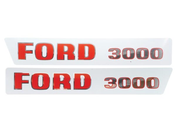 Emblemsæt - Ford / New Holland 3000