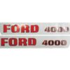 Emblemsæt - Ford / New Holland 4000