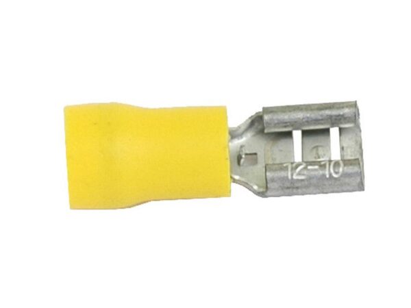Kabelsko (flad), Standard Grip - Hun, 6.3mm, Gul (4.0 - 6.0mm)