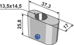 880-bsh-1000 Rørholder for flydende gødning