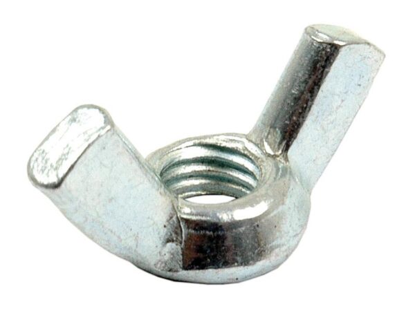 Vingemøtrik, Størrelse: M8x1.25mm (DIN 315) Metric Coarse