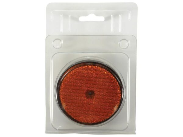 Refleks (rund) Ø86mm (Orange) (2 stk.) Agripak