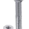 Bolt M8x1,25x90 m. møtrik - galvaniseret