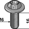 Bolt M6X16 - 10.9