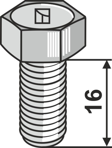Bolt M12x1,75x16