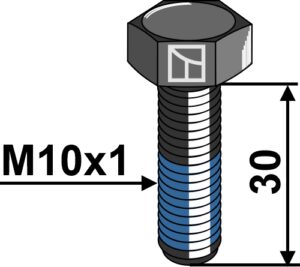 Bolt m. Locktite