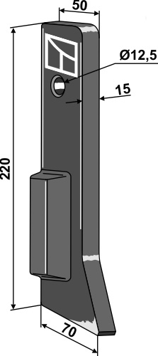 Fure løsner 15°