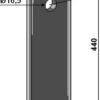 Slaglekniv 60x12 (sten)