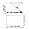 El-hydraulisk løftebord - Special - 315 kg