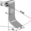 Slagle 184x60mm