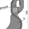 Slagle 112x45mm