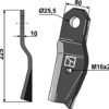Bio kniv 225x80mm