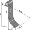 Slagle 215x60mm