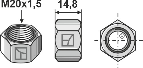 Møtrik M20