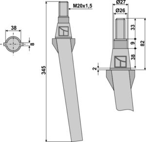 Rotorharvetand