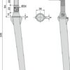 Rotorharvetand 345mm